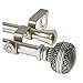 Rod Desyne 4702-995 Ornament Double Window Set Curtain Rod, 120