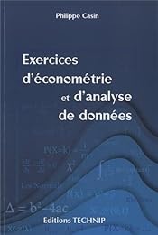 Exercices d'économétrie et d'analyse de données