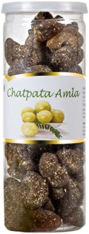 Shadani Flavored Natural Spicy Gooseberry / Amla In Plastic Jar Box - 7 Oz
