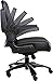 OneSpace Taft Mesh Back Oversized Executive Chair with Pocket Coil Seat Cushioning, Black