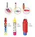 Ehdching Aquadoodle Pens Replacement Kit 4 Pens and 2 Brushes for Magic Water Doodle Drawing Mat Books Water Drawing Pen Brushes for Aqua Doodle Mat