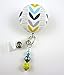 Liney Leaves - Nurse Badge Reel - Retractable ID Badge Holder - Nurse Badge - Badge Clip - Badge Reels - Pediatric - RN - Name Badge Holder