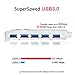 QNINE 7 Ports USB 3.0 PCIe Card Set, Include Superspeed PCI Express USB 3.0 Card and The Front Panel Bay and 2 Power Supply Cables