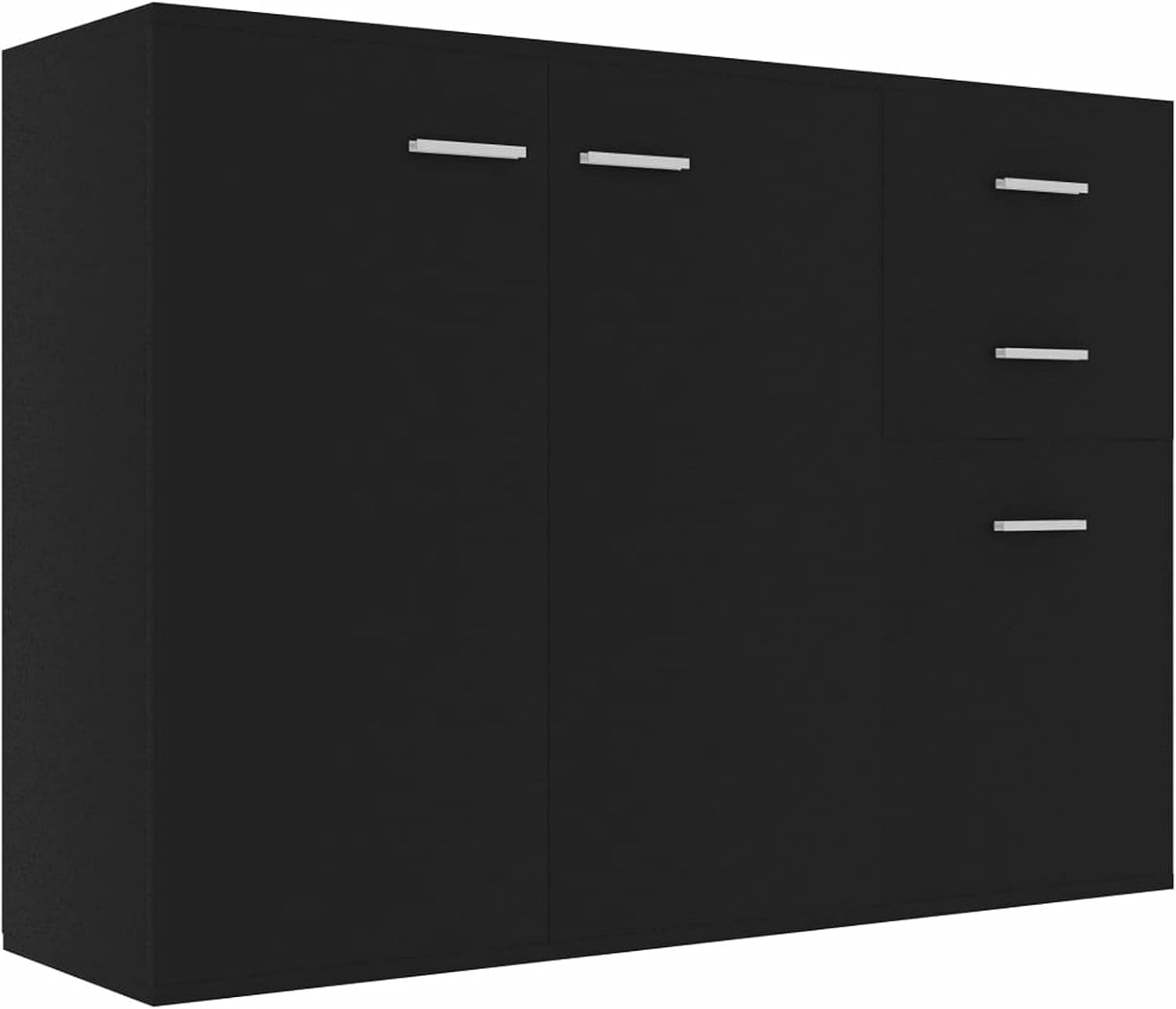 Quisilife Rectangular Hair Styling Barber Station, with 3-Drawers 1 Cabinet Hairdressing Cabinet: Furniture & Decor