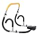 G GFitness Ab Trainer, Yellow, Wheel Style, 220 lbs Max Weight, Abdominal Exerciser