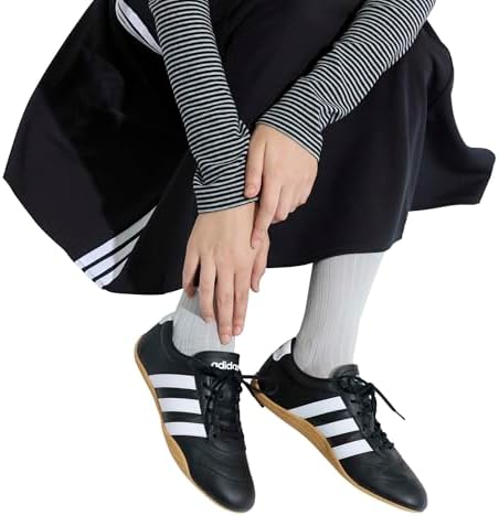 Femme Grand Court Lo Shoes, Core Black/FTWR White/Gum 3, 38 EU