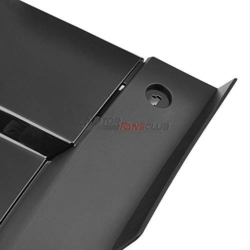 MotorFansClub Front Lower Skid Plate Protector Bumper Board Trim for Range Rover Sport 2014-2017, Black - Thumbnail 7