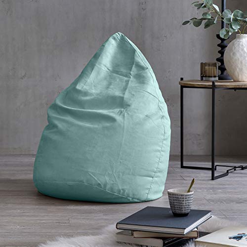 Lumaland-Poltrona-Sacco-Luxury-Puff-Pouf-Cuscino-Comfortline-120L-Riempimento-Innovativo-Colore-Turchese