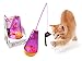 Purrfect Feline Wacky Tumbler - Premium Interactive Cat Toy, Tumbler, Swatter Wand Game, Twitch & Flee, Exerciser, Teaser, Safe, Active Healthy Lifestyle, Suitable for Multiple Cats