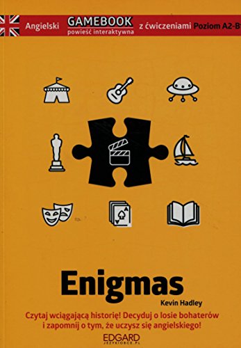 Angielski Gamebook z cwiczeniami Enigmas