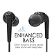 MEE Audio RX18 Comfort-Fit in-Ear Headphones with Enhanced Bass (Black)