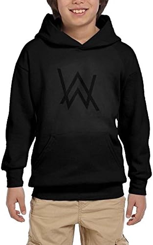 TianJunXinGuo Alan Walker Logo Youth Hoodie Long Sleeve Sweater Young Soft Warm Cotton Boys Sweater Girls Pullover