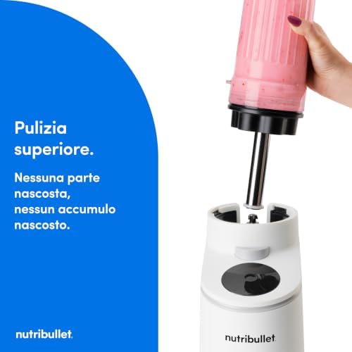 Chill – Gelatiera per Gelato, Sorbetto, Smoothie, Frozen Yogurt, Ice Cream, 5 Programmi Automatici, Macchina per Gelato, 3 Contenitori con Coperchio, Ideale per Famiglie, Bianca (NBD0503W)