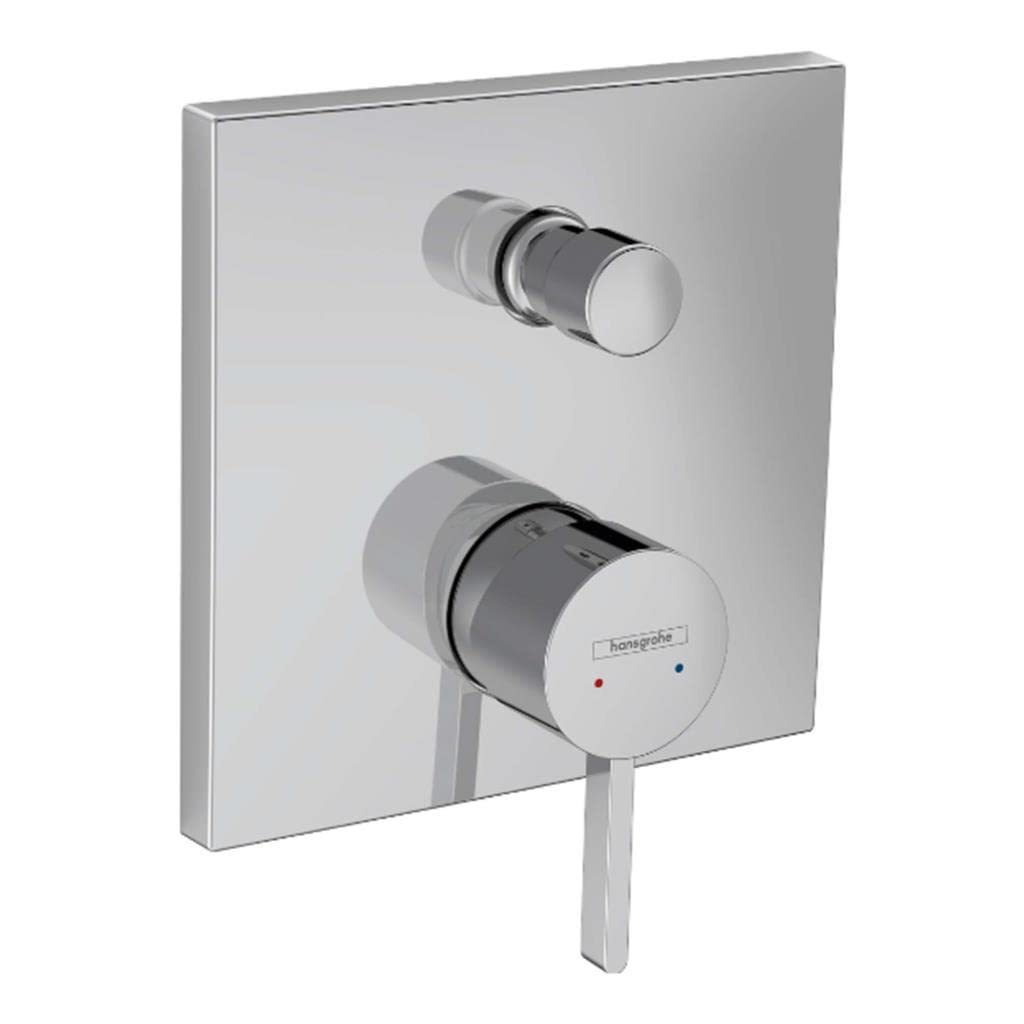 hansgrohe Finoris Single lever bath mixer for concealed installation, chrome, 76415000 — image 1