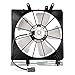 Radiator Cooling Fan For 2001 2002 2003 2004 2005 Honda Civic DX EX GX HX LX Si Reverb Value Package 1.7L L4 ATRDF013