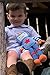 Zubels Baby Riley The Robot Hand-Knit Plush Doll Toy, All-Natural Fibers, Eco-Friendly, 100% Cotton, 14-Inch