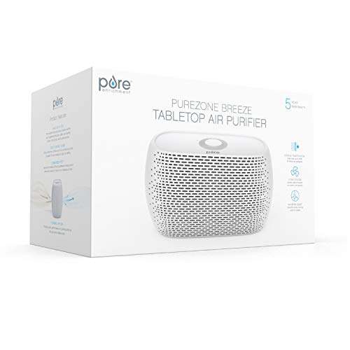 Pure Enrichment® PureZone™ Breeze Tabletop 2in1 Air Purifier True