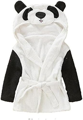 Yunsenshop Baby Girls & Boys Hooded Animal Bathrobe Robes Bath Towel Super Soft Panda