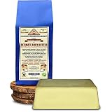 Organic Shea, Cocoa, Mango Butter ULTIMATE BODY BUTTER BLOCK 1 LB (16 oz) Best Price Highest Quality Raw, Unrefined Skincare Ingredient for Homemade DIY Lotion Making, Baby Care and Soap Making (USA)
