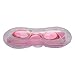 Bezzee-Pro Kids Swimming Goggles, Swimming Glasses for Children and Teenagers, Leak Proof, Anti-Fog UV Protected, with Earplugs and Storage Case, Pink Clear Lens
