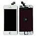 LCD Touch Screen Digitizer Frame Assembly Full Set LCD Touch Screen Replacement for iPhone 5 5G - White