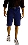 Dickies Men's 9 1/2 Inch Lightweight Denim Carpenter Short, Indigo Blue, 36