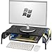 SimpleHouseware Metal Desk Monitor Stand Riser with Organizer Drawer primary