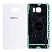 LUVSS New Back Glass Replacement for [Samsung Galaxy Note 5] N920 (All Carriers) Rear Cover Glass Panel Case Door Housing with Opening Tools Kit (White)