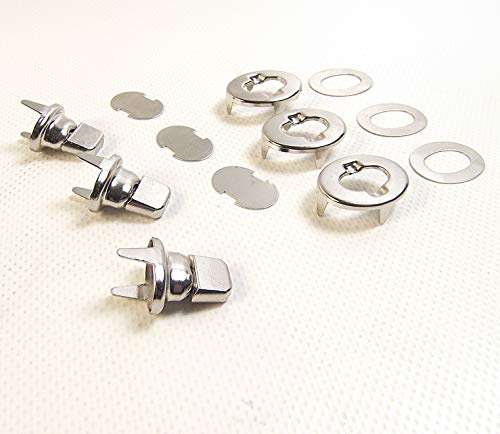 Turn Button, Eyelet & Stud, Common Sense Fasteners, Marine Canvas - Thumbnail 2