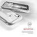 Zizo ION Series for iPhone XR Case Military Grade Drop Tested with Tempered Glass Screen Protector Silver Clear