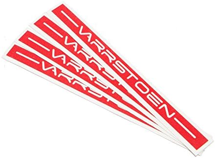 Varrstoen Lip Decal Only (Set of 4) Fits: Any Wheel w/ Lip Victory Red