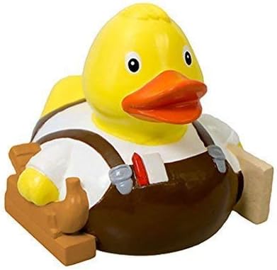 Mein Zwergenland quietsche-ente Rubber Duck Rubber Duck Bath Duck - Cabinetmaker