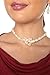 HinsonGayle AAA Handpicked 10-11mm White Baroque Freshwater Cultured Pearl Necklace (Silver)-18 in length