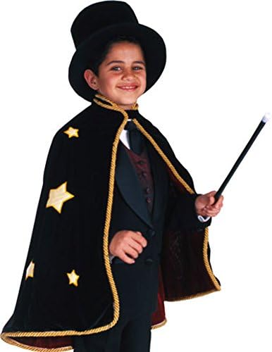 Child's Magician Cape Costume (Small 4-6)