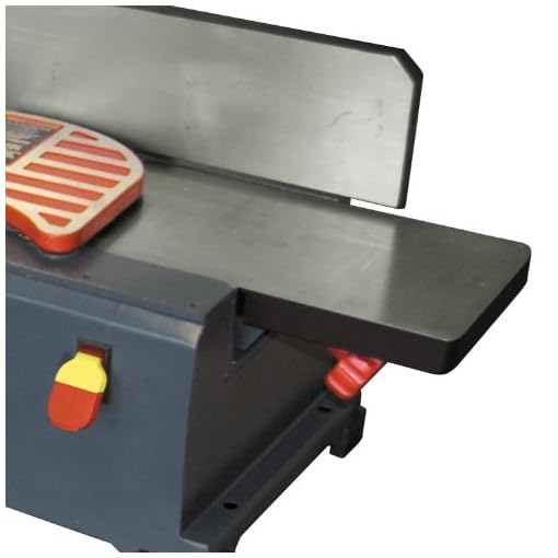 POWERTEC BJ600 Bench Jointer with BuiltIn Dust Collection, 61/8Inch