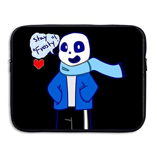 CEDAEI Cute Sans Undertale Role-playing Video Game Waterproof Shock-Resistant Laptop Protective Case Bag Size 13 Inch