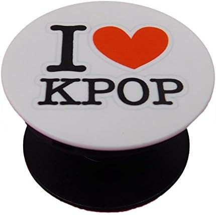 K-pop Cell phone case holder, Cell phone pop out &amp; grip stand I love kpop