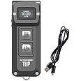 Nitecore Tup Grey 1000 Lumen Rechargeable Keychain EDC Flashlight with LumenTac Charging Cable