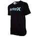 Hurley  Men's One and Only Push Through Tee Black 1 T-Shirt