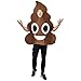 Emoticon Costumes for Unisex Adult Onesize (Poop)
