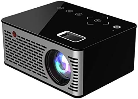 ZZNNN Mini proyector LED proyector Full HD Compatible, Pantalla ...