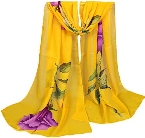 Clearance Women Scarf Toamen Soft Breathable Print Pattern Parisian Stripe Shawl Long Ladies Wrap Sheer Scarves
