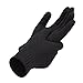 BODVERA Winter Touchscreen Warm Wool Lined Knitted Gloves for Men/Women- Texting for Smartphones, Black