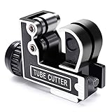 Mini Tube Cutter GOCHANGE Tubing Cutter Slice Copper Aluminum Tubing Pipe Cutting Tool Stainless Steel 3-28mm 1/8inch to 1-1/8inch