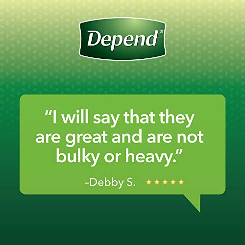 5 Depend+Incontinence+Underwear+Absorbency+Packaging