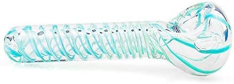HAAC 4 Inch,Newest Bub Handmade Clear Green Style Glass(Color As Shown)