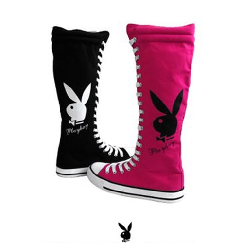 Buy Womens Knee High Canvas Sneakers 