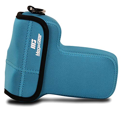 MegaGear MG1823 Ultra Light Neoprene Camera Case Compatible with Nikon Z50 (50-250mm) - Blue