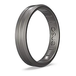 Enso Rings Thin Contour Silicone Ring – Stackable
