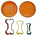 Global Decor Dog Bone Cookie Cutter Set, 3 Piece Set